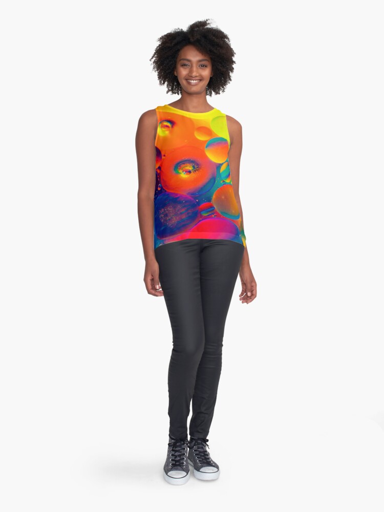Alternate view of Colorful Bubbles Sleeveless Top