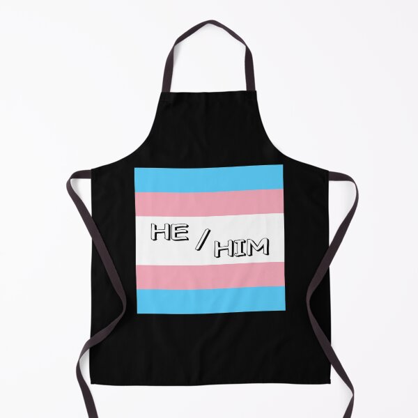 Item preview, Trans Flag HE/HIM Pronouns Open Text designed and sold by ANewNemo.