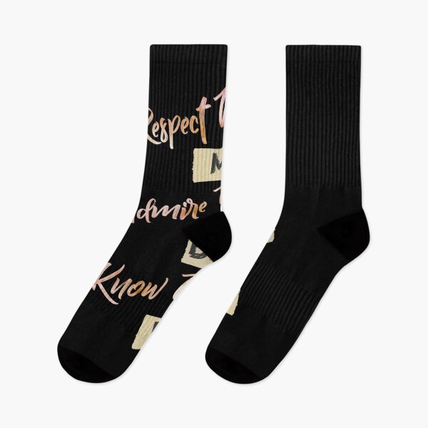 Item preview, Respect Admire & Know My Mind Beauty & Value designed and sold by Dressed For  Duty.