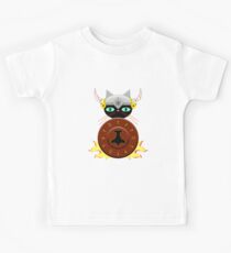 Feline Viking Kids Tee