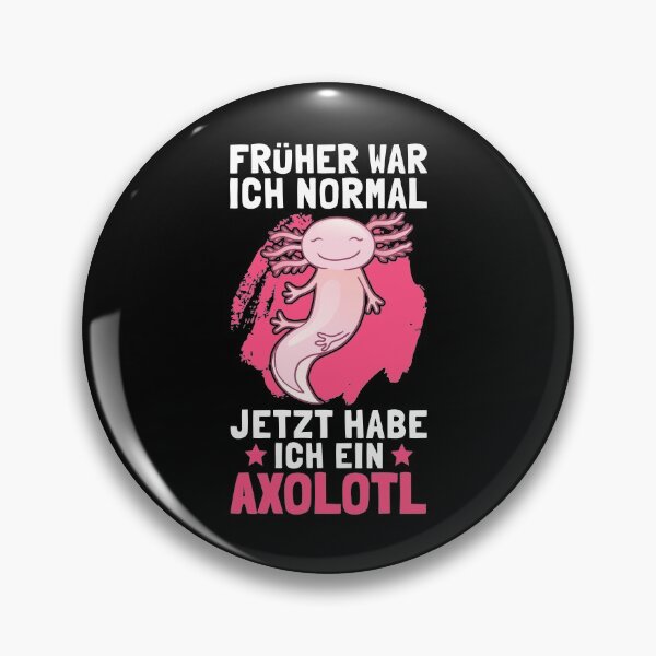Artikelvorschau, Axolotl früher war ich normal Amphibie Humor entworfen und verkauft von madgrfx.