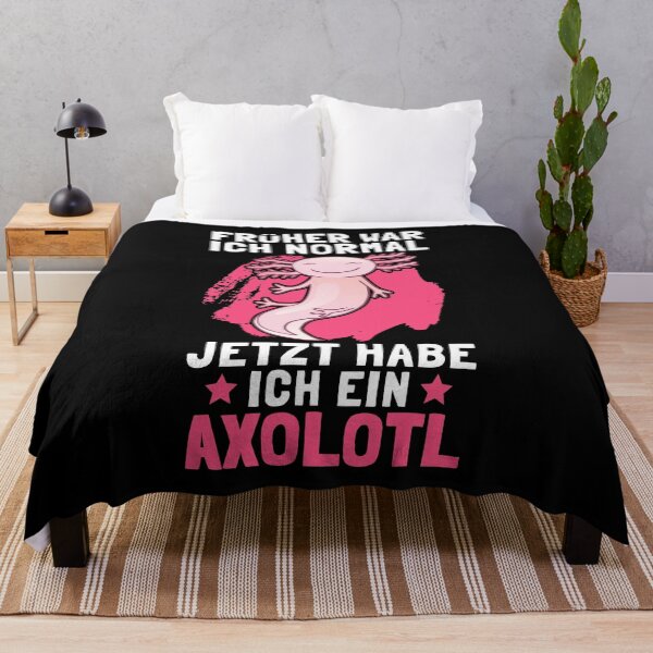 Artikelvorschau, Axolotl früher war ich normal Amphibie Humor entworfen und verkauft von madgrfx.