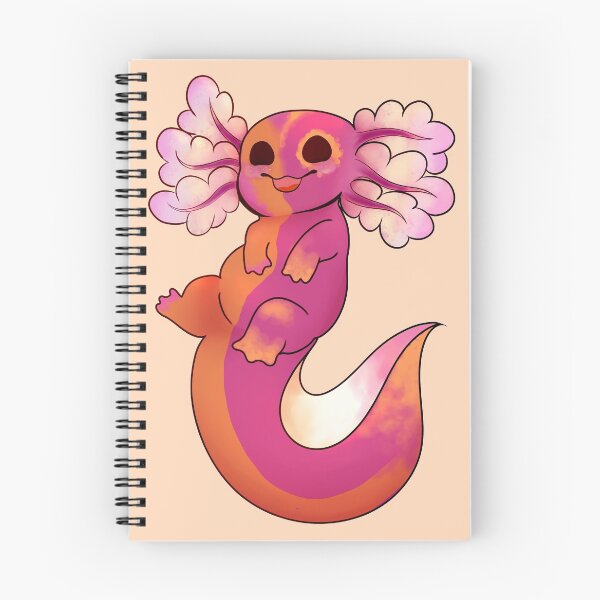 Item preview, Pride Axolotl - Lesbian designed and sold by Iberis-Em.