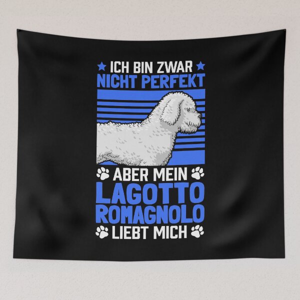Item preview, My Lagotto Romagnolo loves me dogs saying designed and sold by madgrfx.