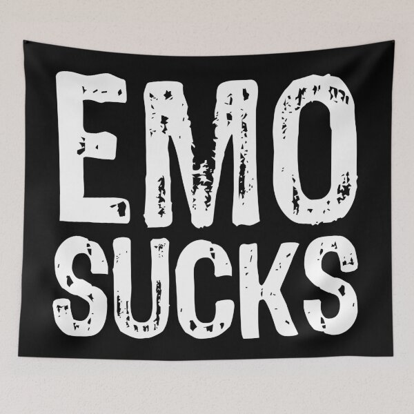 Item preview, Emo Sucks designed and sold by The "I Love Everything" Shop.
