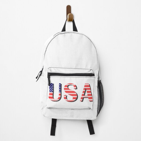Item preview, USA text in American flag color designed and sold by Murza.
