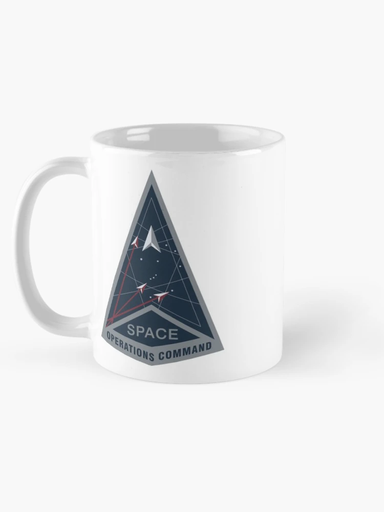 Thumbnail 5 of 6, Coffee Mug, Space Operations Command Logo designed and sold by Nikki SpaceStuffPlus.