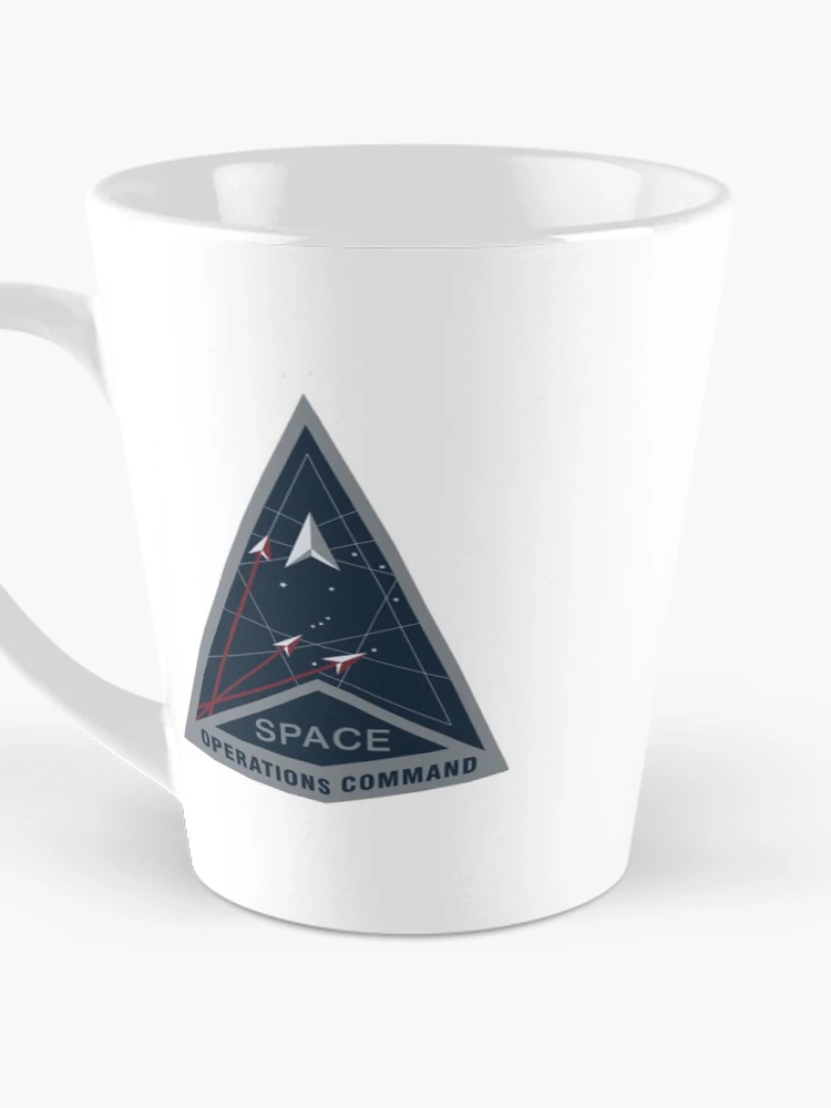 Thumbnail 3 of 4, Coffee Mug, Space Operations Command Logo designed and sold by Nikki SpaceStuffPlus.