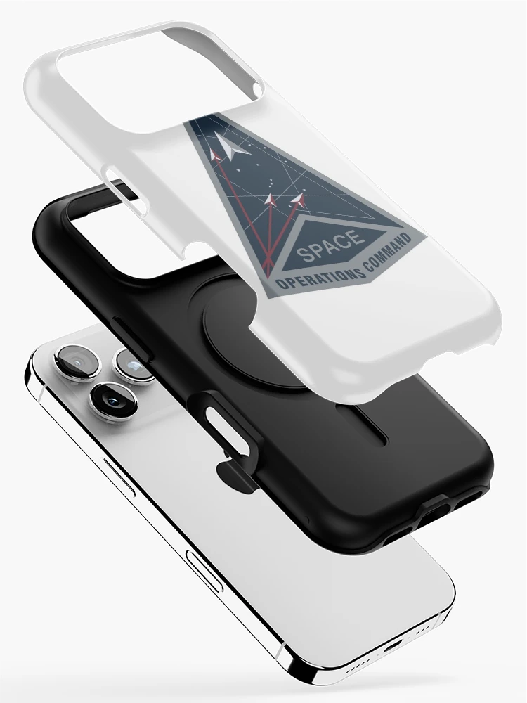 Thumbnail 2 of 4, iPhone Case, Space Operations Command Logo designed and sold by Nikki SpaceStuffPlus.