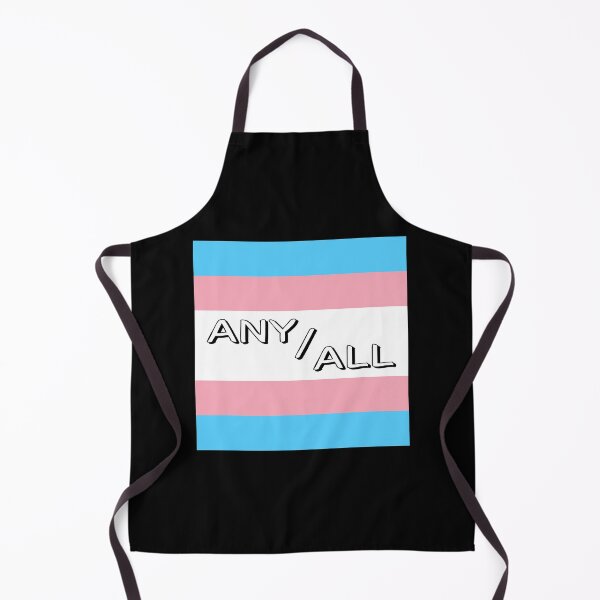 Item preview, Trans Flag ANY/ALL Pronouns Open Text designed and sold by ANewNemo.