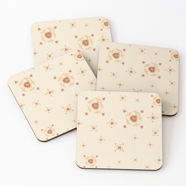 Item preview, Daylily Scatter Pattern on a Cream Background designed and sold by cozycaroline.
