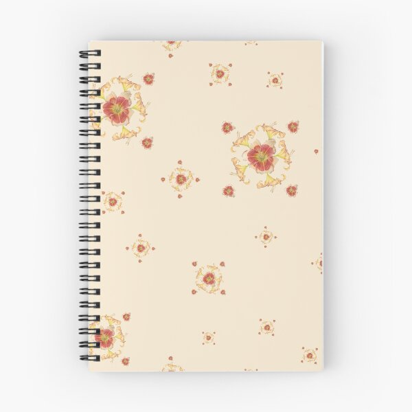Item preview, Daylily Scatter Pattern on a Cream Background designed and sold by cozycaroline.