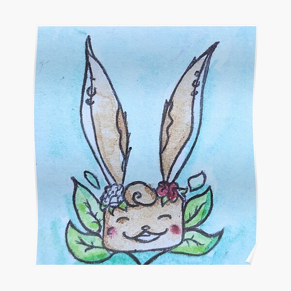 Nature Bunny Poster