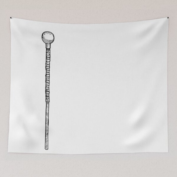 Item preview, This staff? It's mostly for walking. And throwing lightning... designed and sold by BlackDogPath.