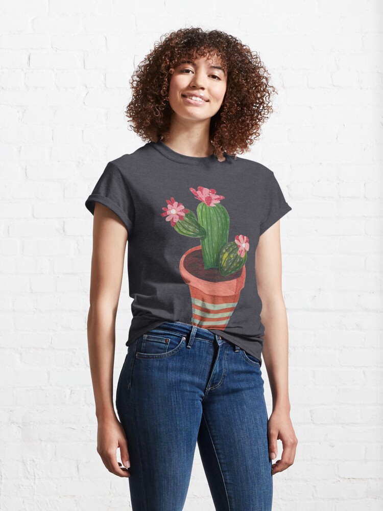 Alternate view of Collage Cactus Classic T-Shirt