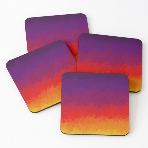 Aperçu de l'œuvre Crystal Sunset, motif géométrique abstrait créée et vendue par MayGreenAbgrall.