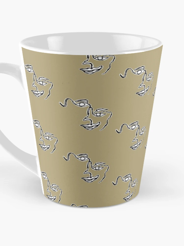 Thumbnail 3 of 4, Coffee Mug, Abstract Face designed and sold by _InTheGreenhouse.