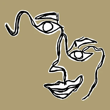 Artwork thumbnail, Abstract Face by _InTheGreenhouse