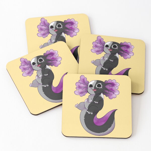 Item preview, Pride Axolotl - Ace designed and sold by Iberis-Em.