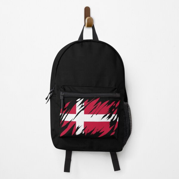 Item preview, Ripped Denmark Flag designed and sold by TwistedEarth.