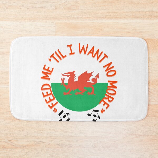 Item preview, Welsh Dragon- Feed Me 'Til I Want No More designed and sold by BlakefourDesign.