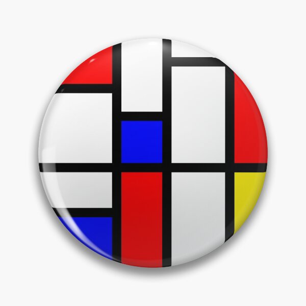 Item preview, Mondrian Minimalist Modern Abstract Art designed and sold by ind3finite.