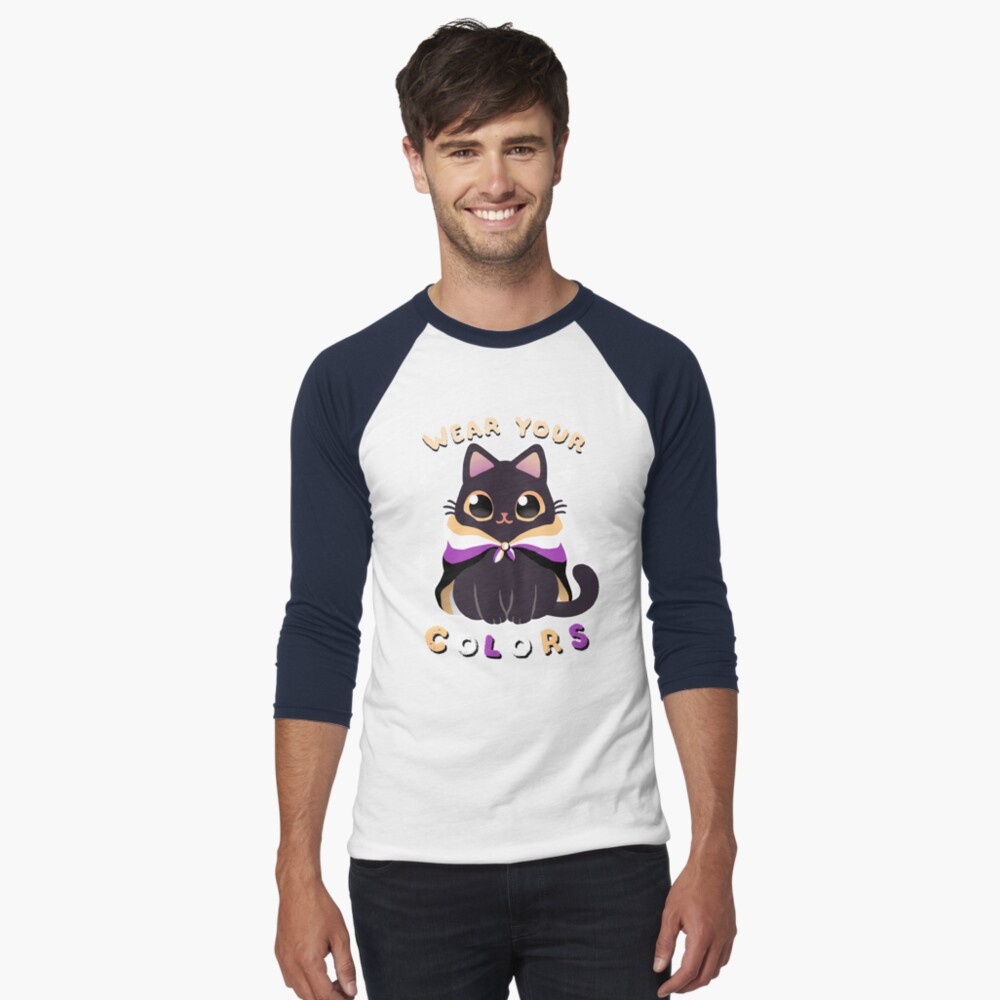 Item preview, Baseball ¾ Sleeve T-Shirt designed and sold by BlancaVidal.