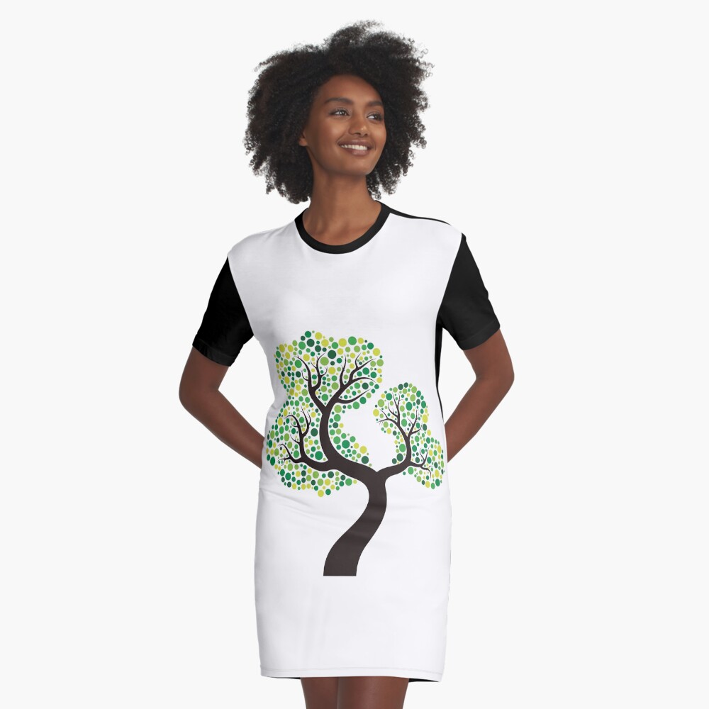 Item preview, Graphic T-Shirt Dress designed and sold by artherapieca.