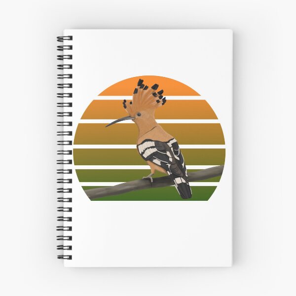 Item preview, Hoopoe bird garden bird illustration biologist ornithologist birdlover designed and sold by jz-birds.