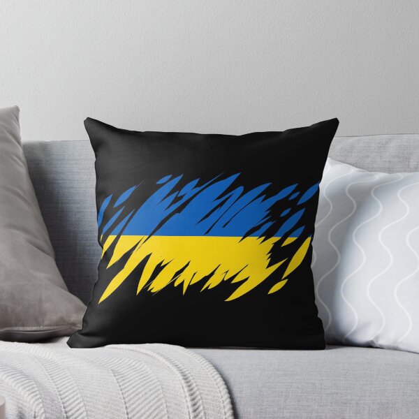 Item preview, Ripped Ukraine Flag designed and sold by TwistedEarth.