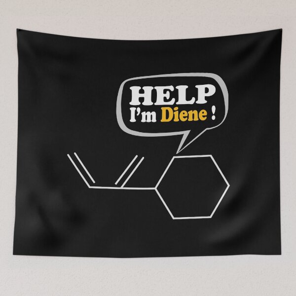 Item preview, Help I’m diene, funny Chemistry T-shirt  designed and sold by Docartdesign.