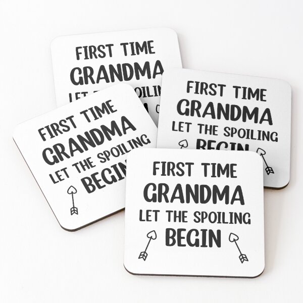 Item preview, First time grandma let the spoiling begin  designed and sold by Rami Khalifah.