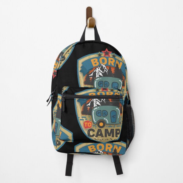 Item preview, Born to camp designed and sold by amy greaves.