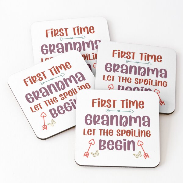 Item preview, First time grandma let the spoiling begin  designed and sold by Rami Khalifah.