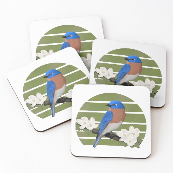 Item preview, Eastern Bluebird Bird Birdlover Birdwatcher Biologist Ornithologist Garden Birds designed and sold by jz-birds.
