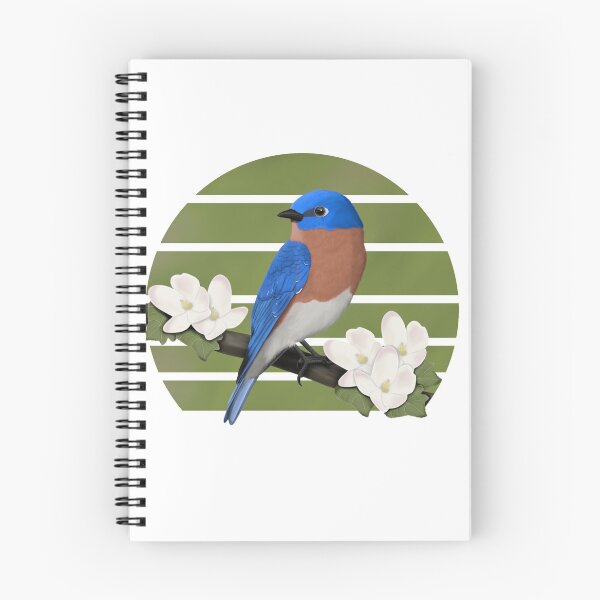 Item preview, Eastern Bluebird Bird Birdlover Birdwatcher Biologist Ornithologist Garden Birds designed and sold by jz-birds.