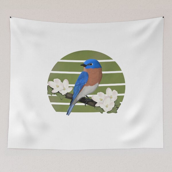 Item preview, Eastern Bluebird Bird Birdlover Birdwatcher Biologist Ornithologist Garden Birds designed and sold by jz-birds.