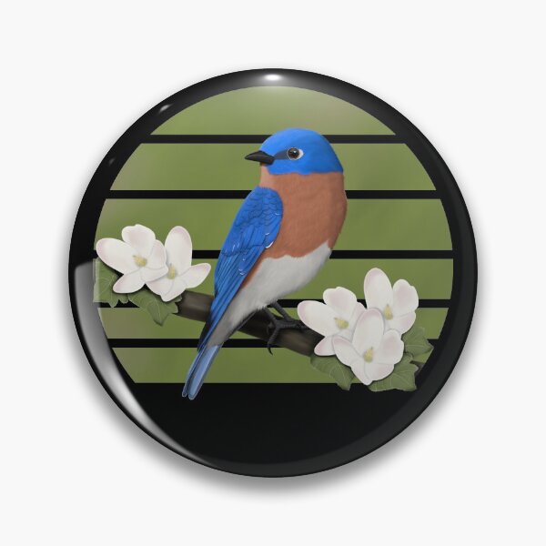 Item preview, Eastern Bluebird Bird Birdlover Birdwatcher Biologist Ornithologist Garden Birds designed and sold by jz-birds.