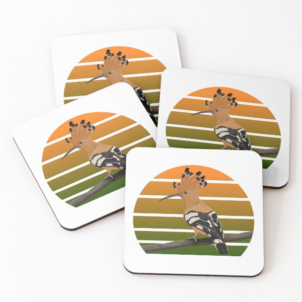 Item preview, Hoopoe bird garden bird illustration biologist ornithologist birdlover designed and sold by jz-birds.