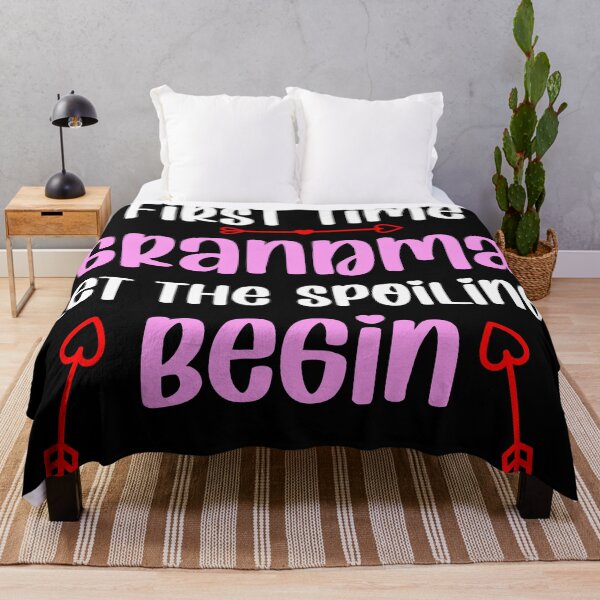 Item preview, First time grandma let the spoiling begin  designed and sold by Rami Khalifah.