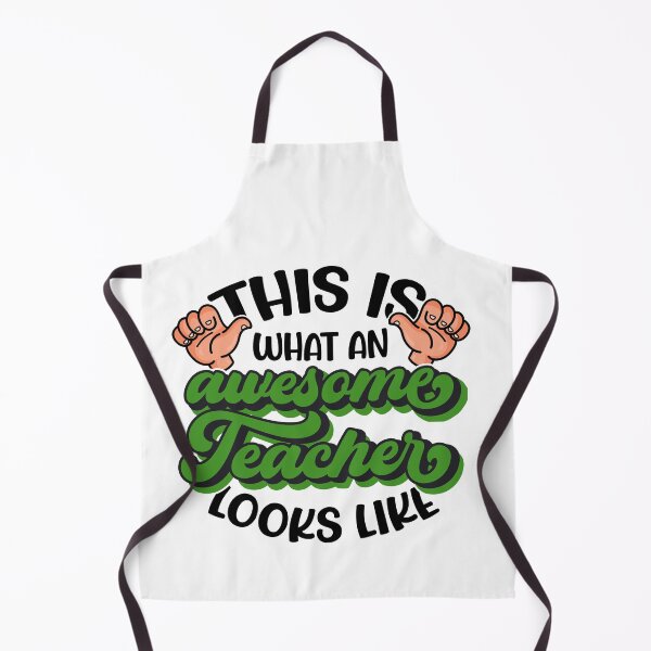 Item preview, This Is What An Awesome Teacher Looks Like, Funny Teacher Gift designed and sold by FuntasticDez.