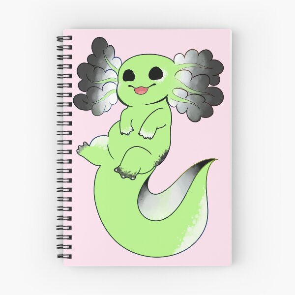 Item preview, Pride Axolotl - Agender designed and sold by Iberis-Em.