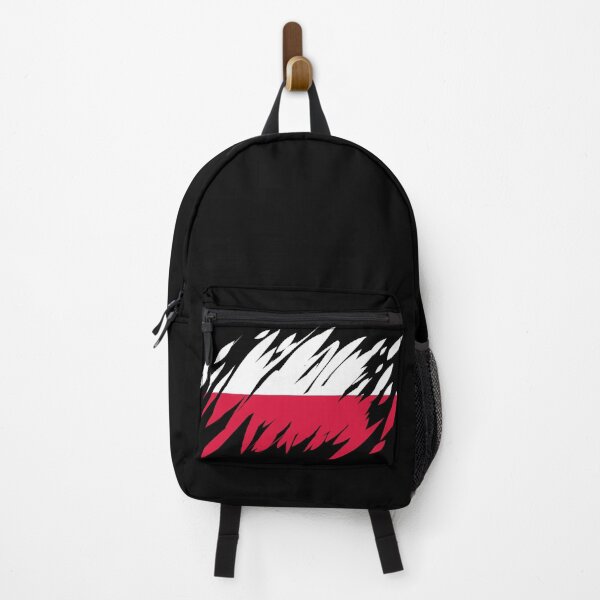 Item preview, Ripped Poland Flag designed and sold by TwistedEarth.