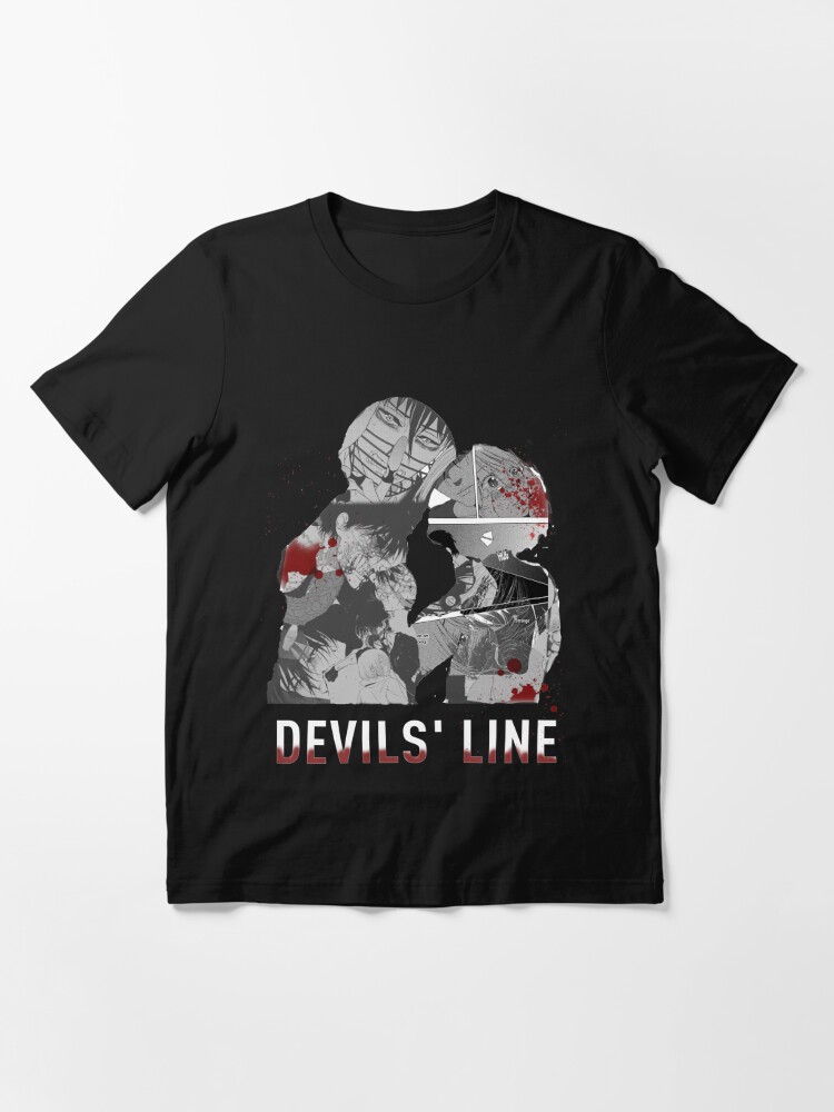 Devils line Manga (anime) outline Essential T-Shirt for Sale by  Nottheoffical1