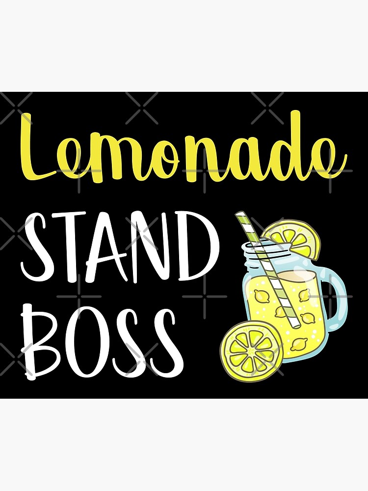 Lemonade Stand Boss Iii Summer And Lemons Poster For Sale By Lemon