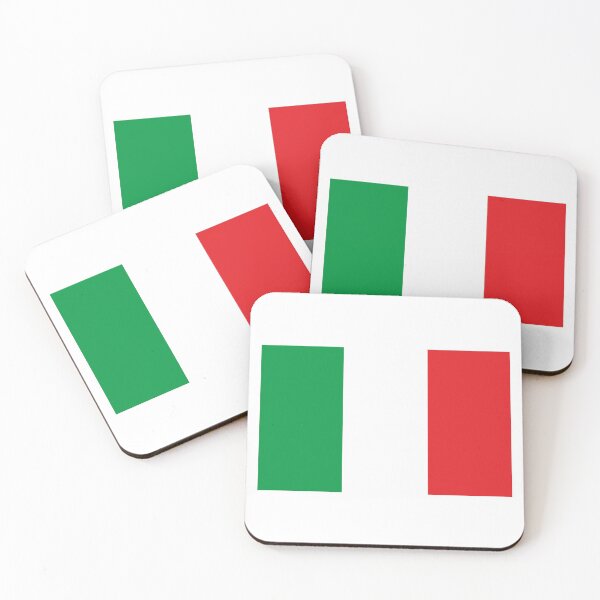 Item preview, Italian Flag - Square designed and sold by abarthshop.