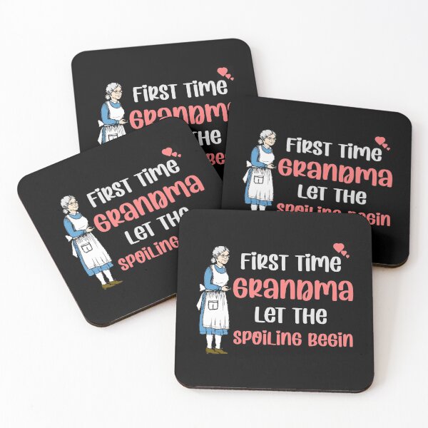 Item preview, First time grandma let the spoiling begin  designed and sold by Rami Khalifah.
