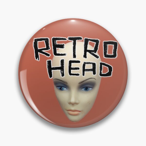 Item preview, Retro Head for Vintage Fan designed and sold by badlydrawnbabe.
