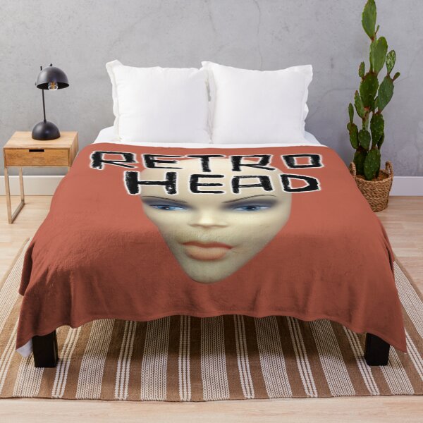 Item preview, Retro Head for Vintage Fan designed and sold by badlydrawnbabe.