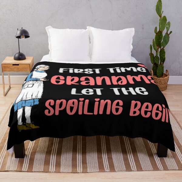 Item preview, First time grandma let the spoiling begin  designed and sold by Rami Khalifah.